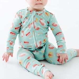 Dreamiere Dream Jamms Unicorn Daydreams Convertible Footie Pajamas Bamboo Cake